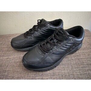 Women’s Fila Black Slip Resistant Work Safety Shoes Sneakers Size 9